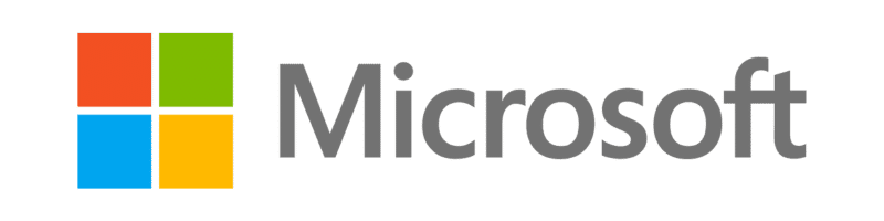 Brightly colored Microsoft logo with four squares in red, green, blue, and yellow, representing innovation in technology and software solutions.