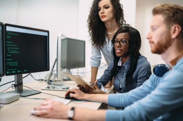 Advanced IT training at MyComputerCareer for aspiring tech professionals with coding and programming skills, professional development, and certification preparation.