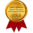 Merit Awards Gold medal for Business Innovation at MyComputerCareer.