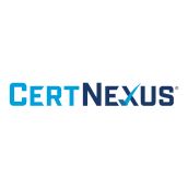 Certnexus logo, cybersecurity and IT training certification provider, specializing in professional skills development for technology careers, online learning platform, certification programs.